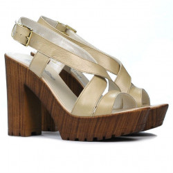 Women sandals 5030 beige