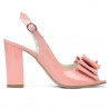 Women sandals 1256 patent pink