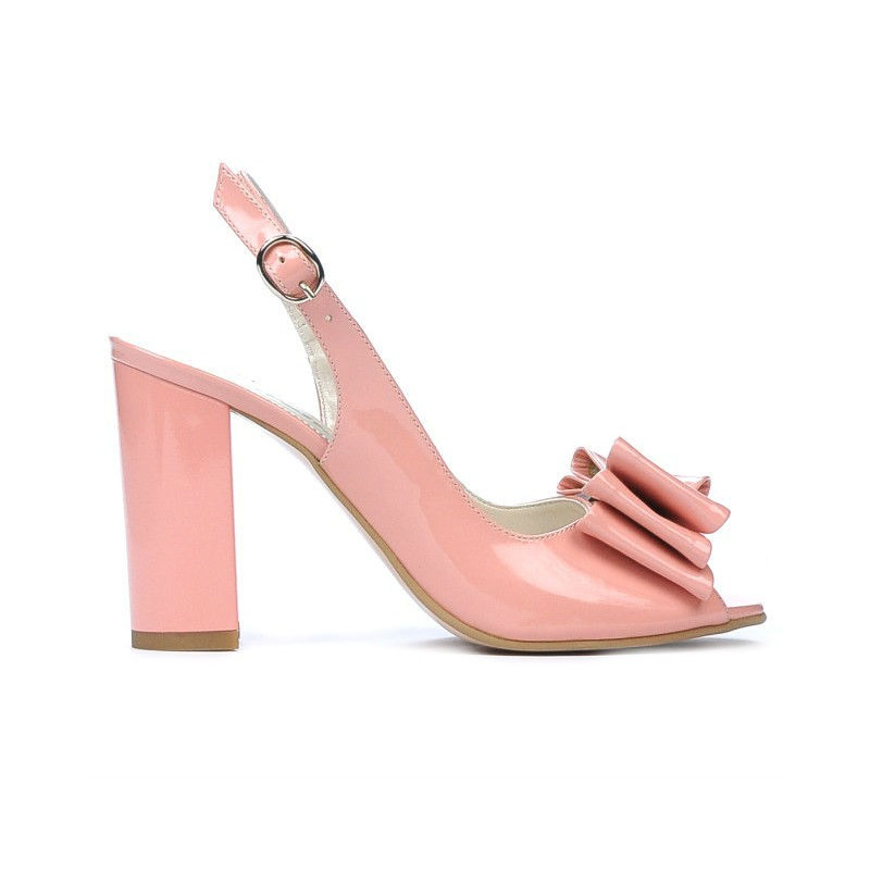 Women sandals 1256 patent pink