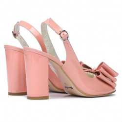 Women sandals 1256 patent pink