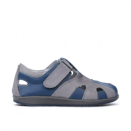 Small children shoes 07c indigo+gray