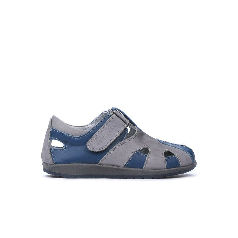 Small children shoes 07c indigo+gray