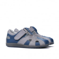 Small children shoes 07c indigo+gray