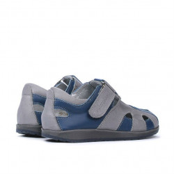 Small children shoes 07c indigo+gray
