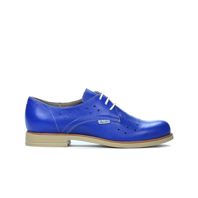 Women casual shoes 678 blue electric