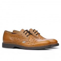 Men casual shoes 836 brown