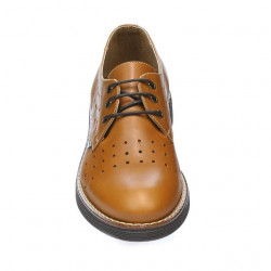 Men casual shoes 836 brown