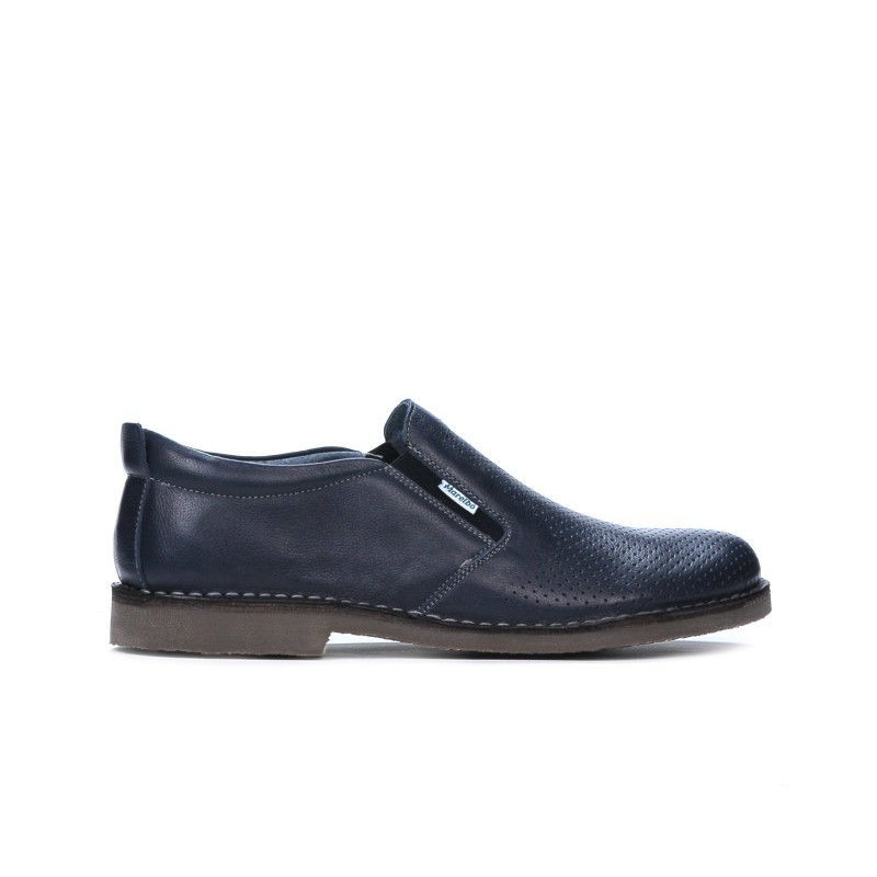 Men casual shoes (large size) 7200mp indigo 