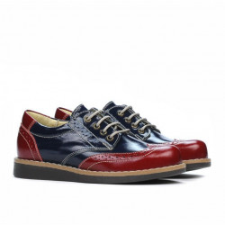 Children shoes 154 patent burgundy combined