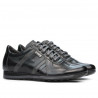 Men sport shoes 711 black+gray