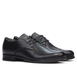 Teenagers stylish, elegant shoes 398 black
