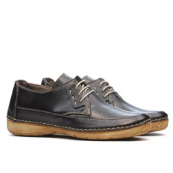 Women loafers, moccasins 672s cafe