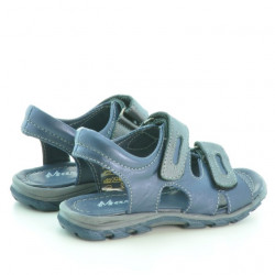 Small children sandals 11c indigo+gray