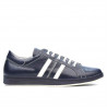 Men sport shoes 959 indigo+white