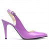 Women sandals 1249 patent purple