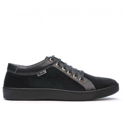 Pantofi casual/sport barbati 841 black combined