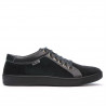 Pantofi casual/sport barbati 841 black combined