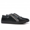 Pantofi casual/sport barbati 841 black combined