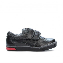 Small children shoes 16-1c black+gray