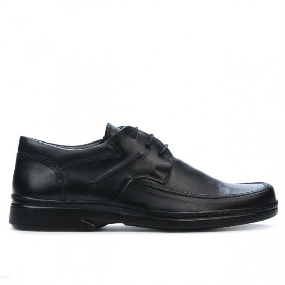 Men stylish, elegant shoes (large size) 880m black
