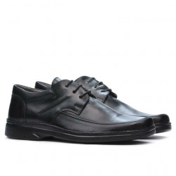 Men stylish, elegant shoes (large size) 880m black