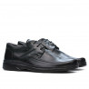 Men stylish, elegant shoes (large size) 880m black