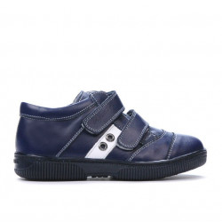 Children shoes 134-1 indigo+white