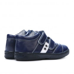 Children shoes 134-1 indigo+white