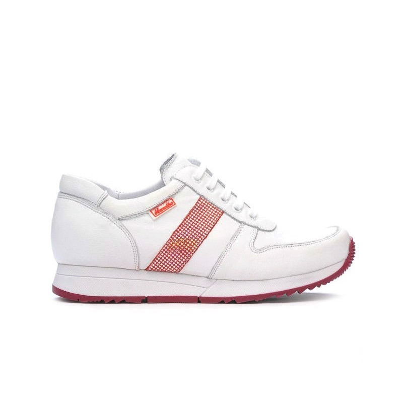 Women sport shoes 679 white+red