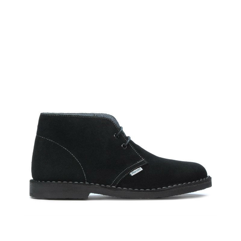 Women boots 7100-1 black velour
