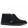 Women boots 7100-1 black velour