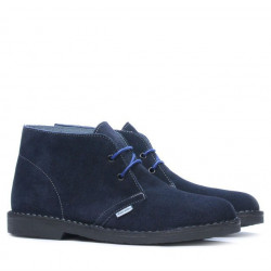 Women boots 7100-1 indigo velour