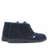 Women boots 7100-1 indigo velour