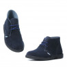 Women boots 7100-1 indigo velour