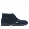 Women boots 7100-1 indigo velour