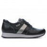 Women sport shoes 679 black+silver
