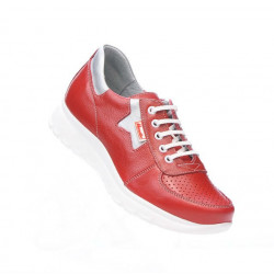 Women sport shoes 680 red combined