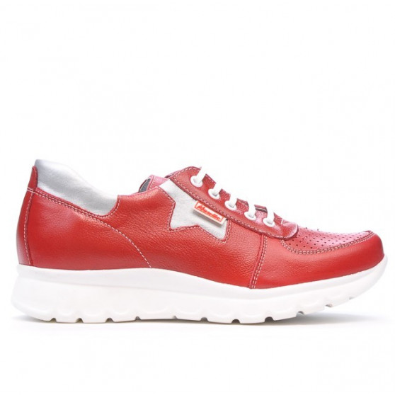 Women sport shoes 680 red combined