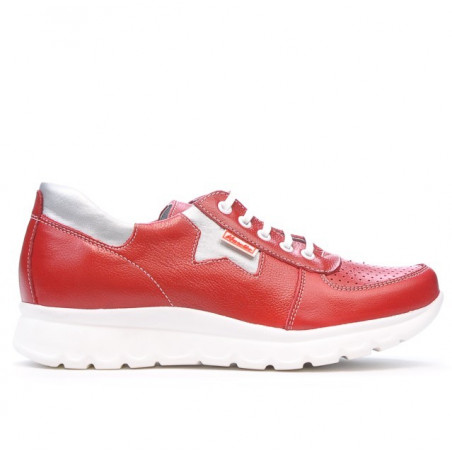 Women sport shoes 680 red combined