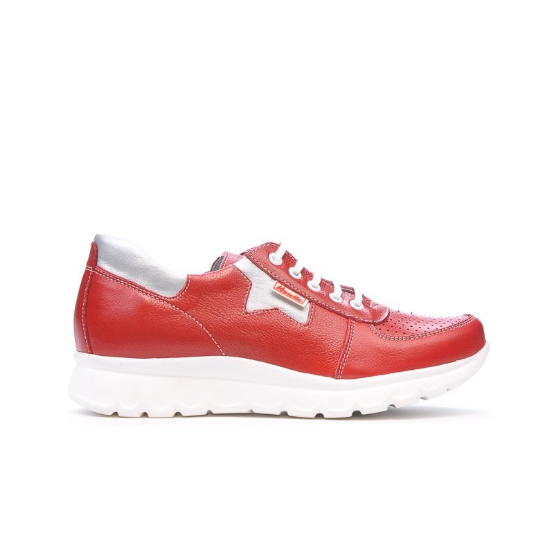 Women sport shoes 680 red combined