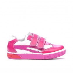 Small children shoes 16-1c pink+white