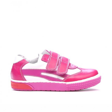 Small children shoes 16-1c pink+white