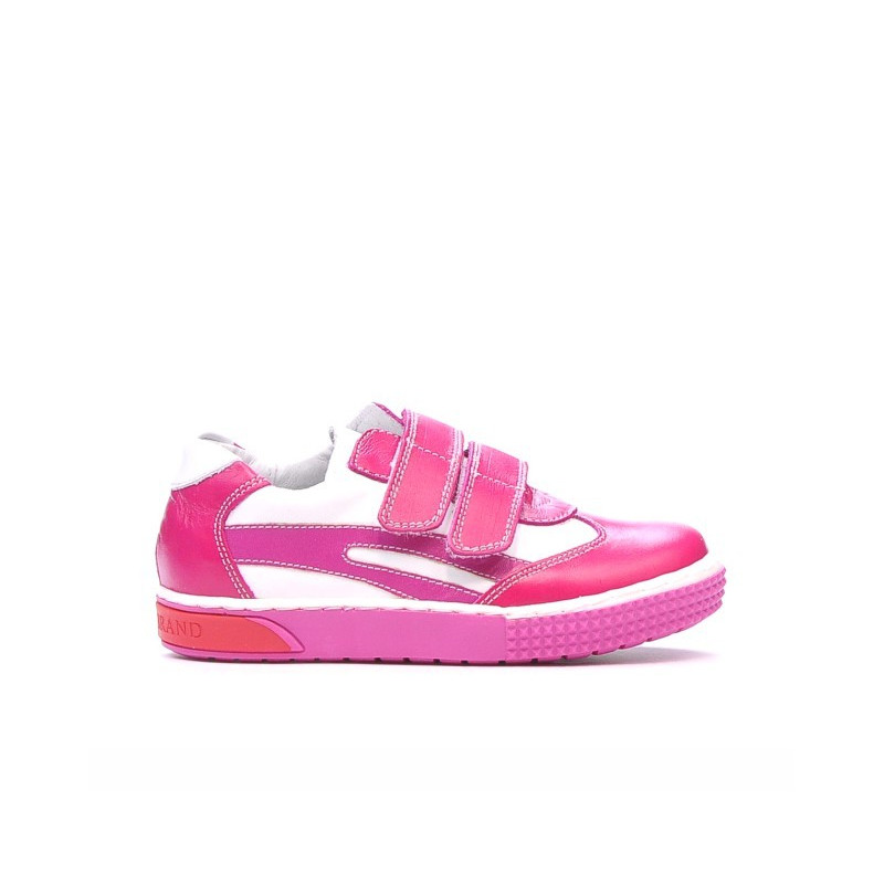 Small children shoes 16-1c pink+white