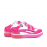 Small children shoes 16-1c pink+white
