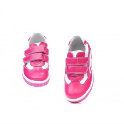 Small children shoes 16-1c pink+white
