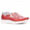 Women sport shoes 680 red combined