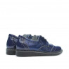 Small children shoes 60c patent indigo combined