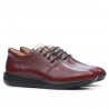 Teenagers stylish, elegant shoes 399 bordo