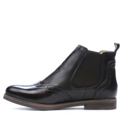 Women boots 3309 a brown