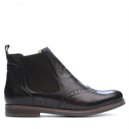 Women boots 3309 a brown